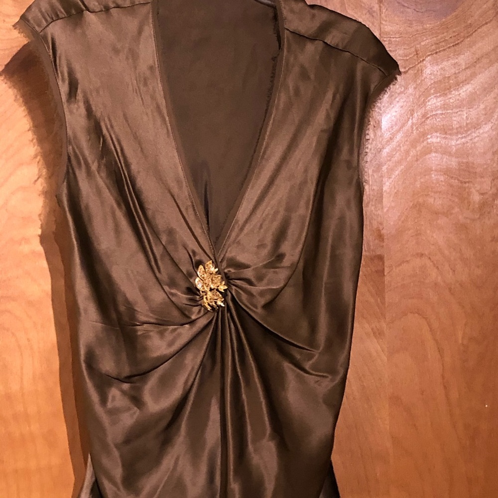 Cache Silk Top